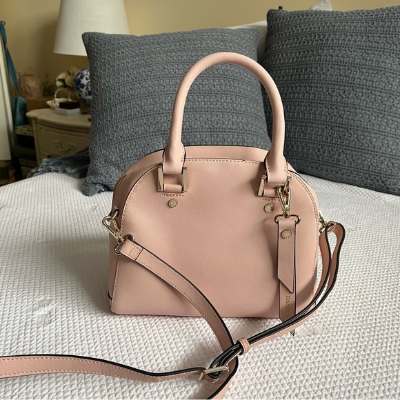 Danier Light Pink HandBag/Crossbody Bag - Picture 4 of 14